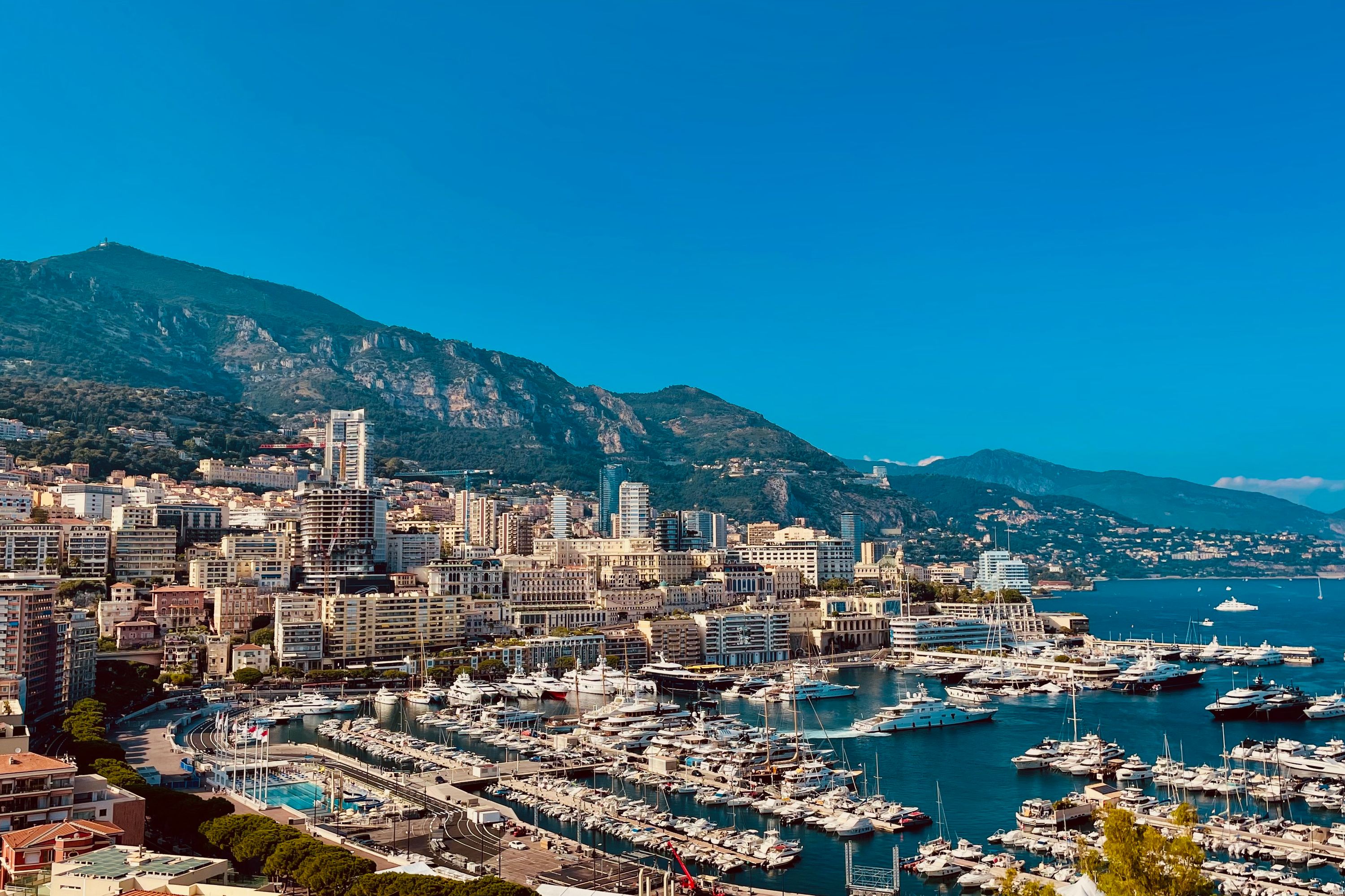 Monaco skyline